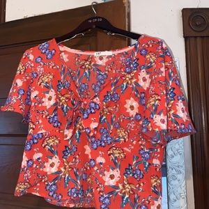 Jolt size RED TOP SIZ XL cropped
